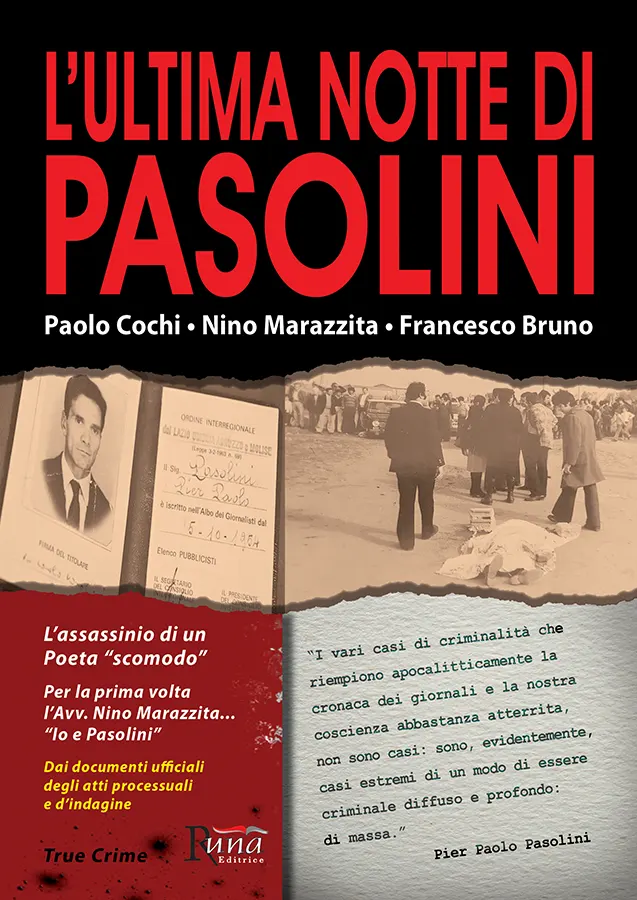 L'ultima notte di Pasolini copertina