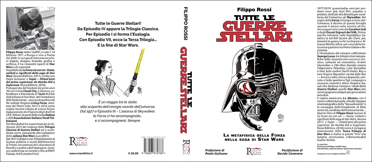 Tutte le guerre stellari copertina aperta