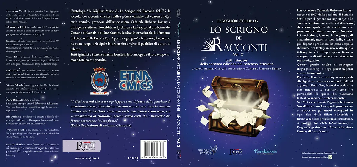 lo scrigno dei racconti copertina aperta vol 2