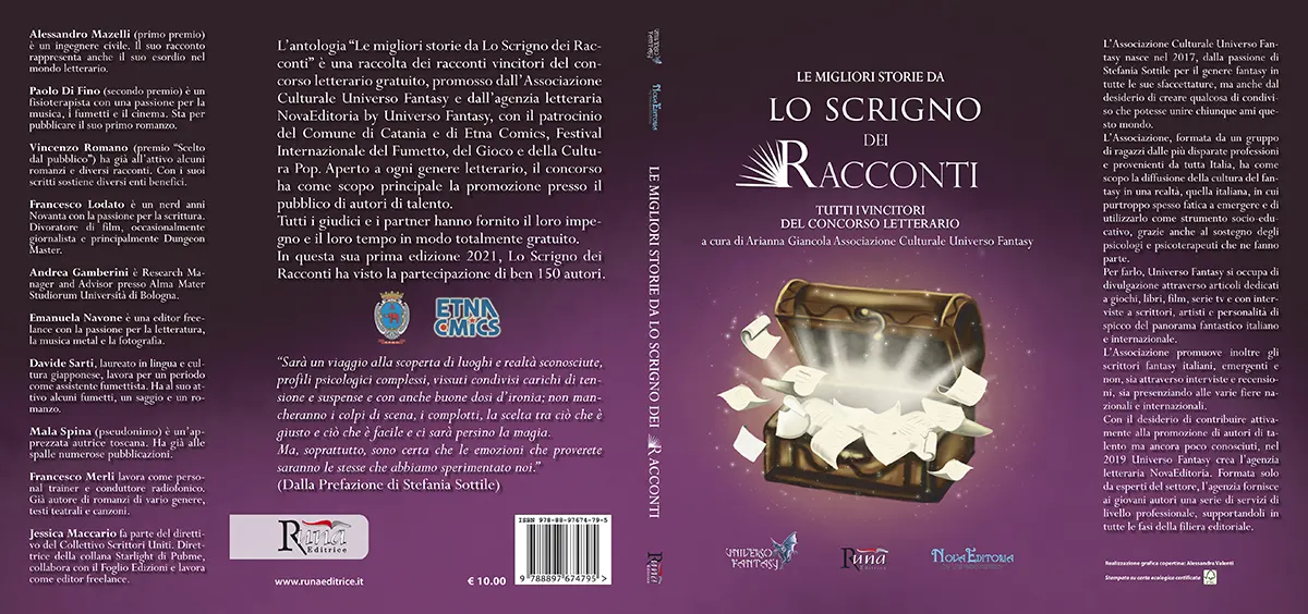 lo scrigno dei racconti copertina aperta vol 1